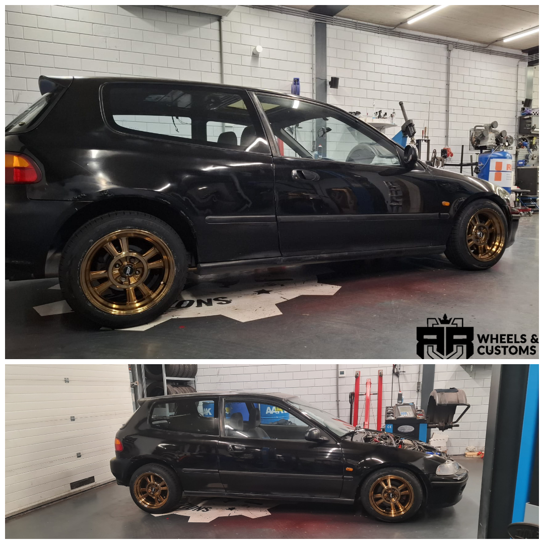 Honda Civic EG5 - 15 inch YKW Wheels Y5030 Copper Bronze - 8.25J ET20