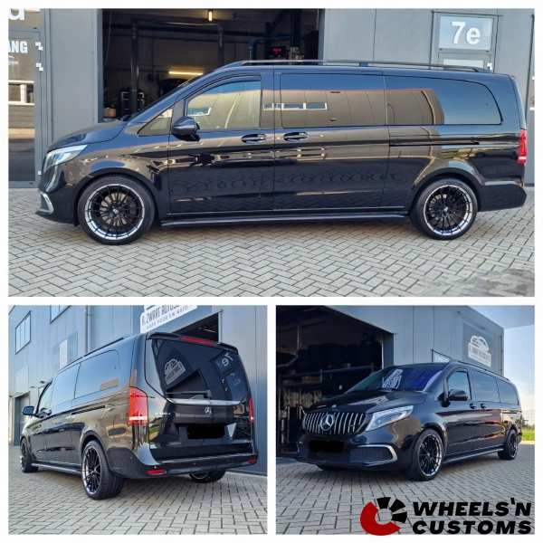 Mercedes V300D - 20 inch RR Wheels and Customs - 9J ET49 + 10J ET48