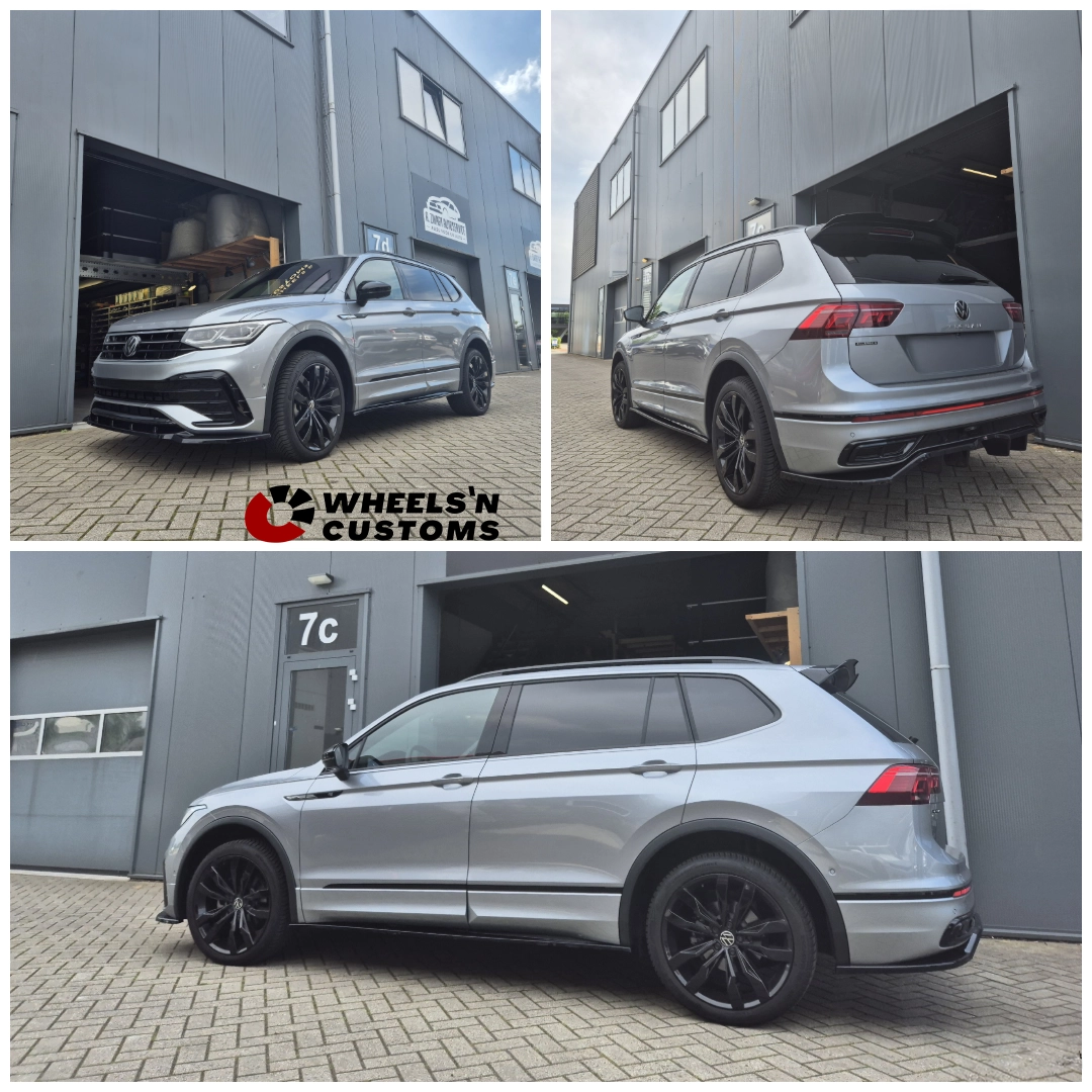 Volkswagen Tiguan All Space R Line voorzien van Maxton Design en Ingo Noak onderdelen