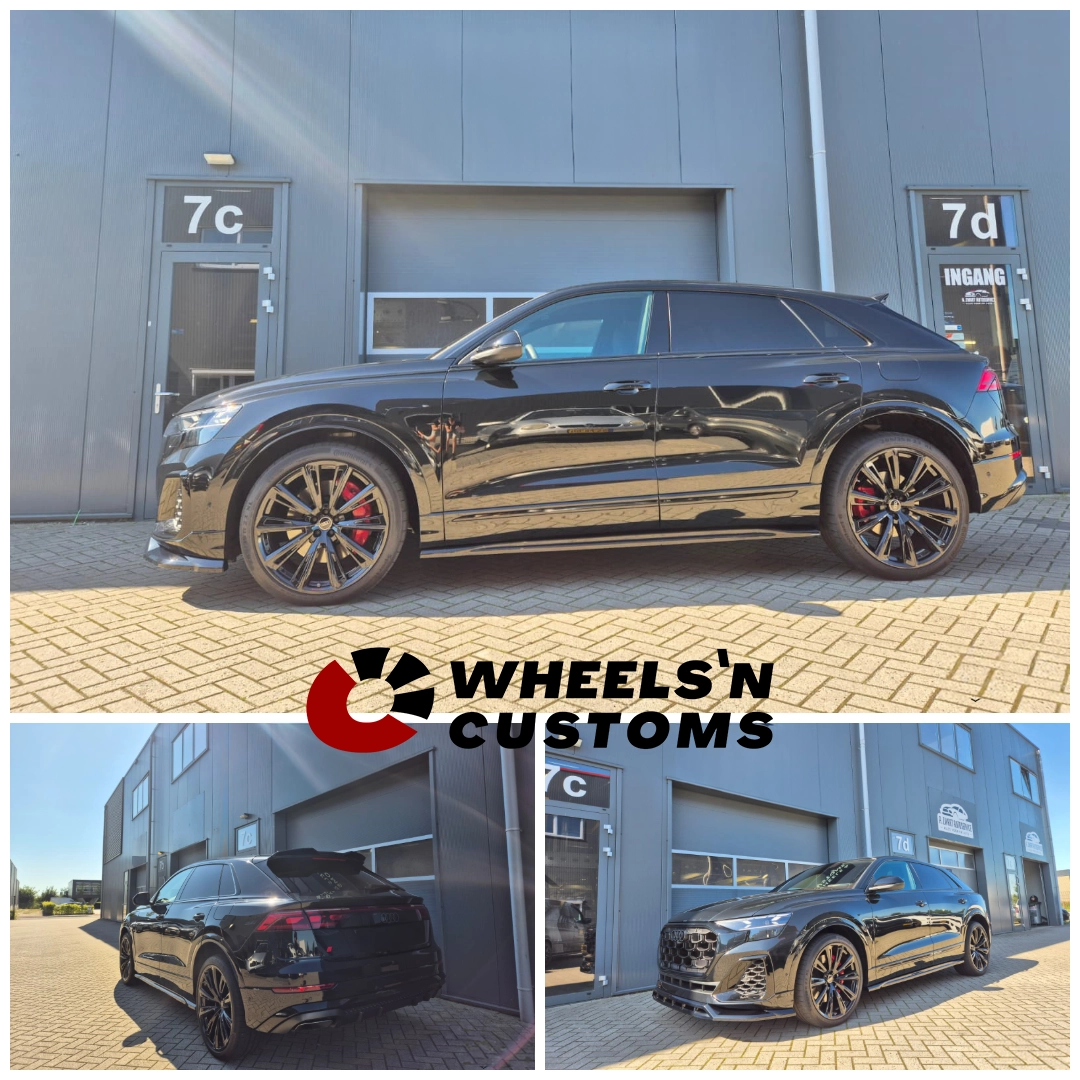 Audi Q8 voorzien van een Maxton Design pakket