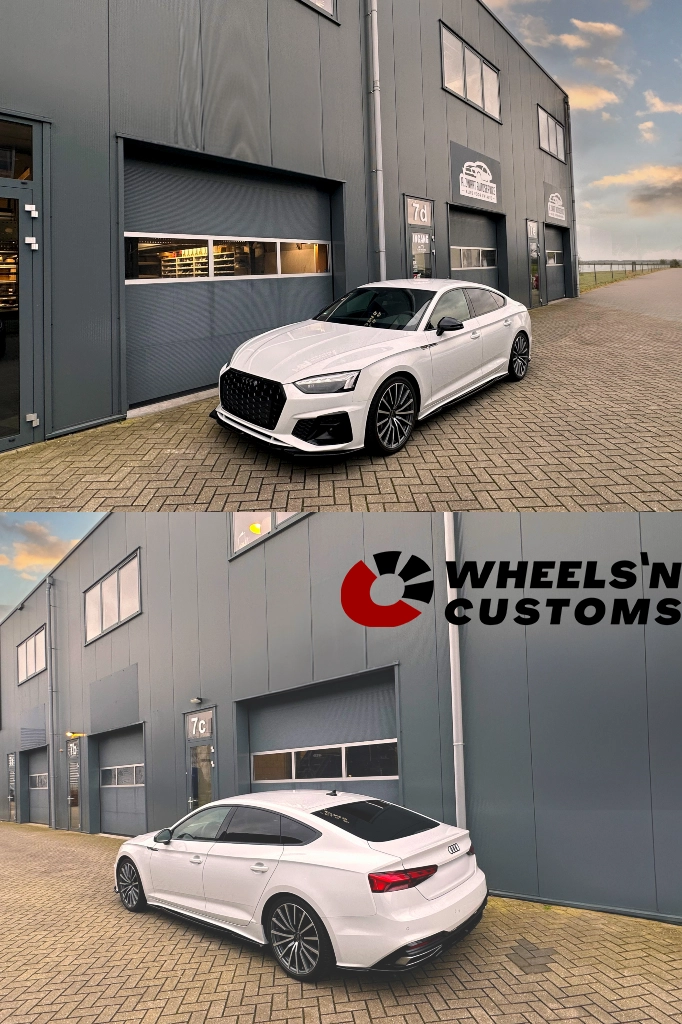 Audi A5 S-Line voorzien van Maxton Design onderdelen