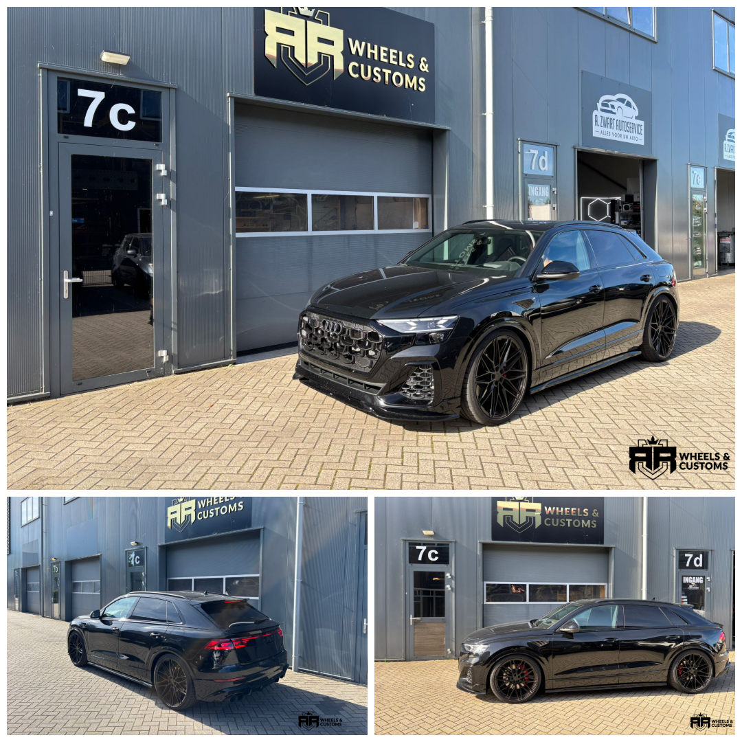 Audi Q8 ABT voorzien van Maxton Design onderdelen