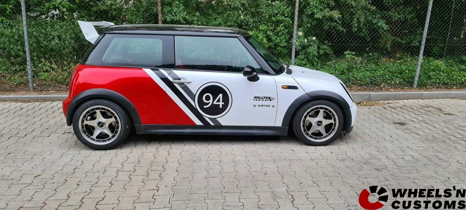 Mini Cooper - 16 inch JF Luxury breedset - 4x100 7J ET35 + 8J ET30