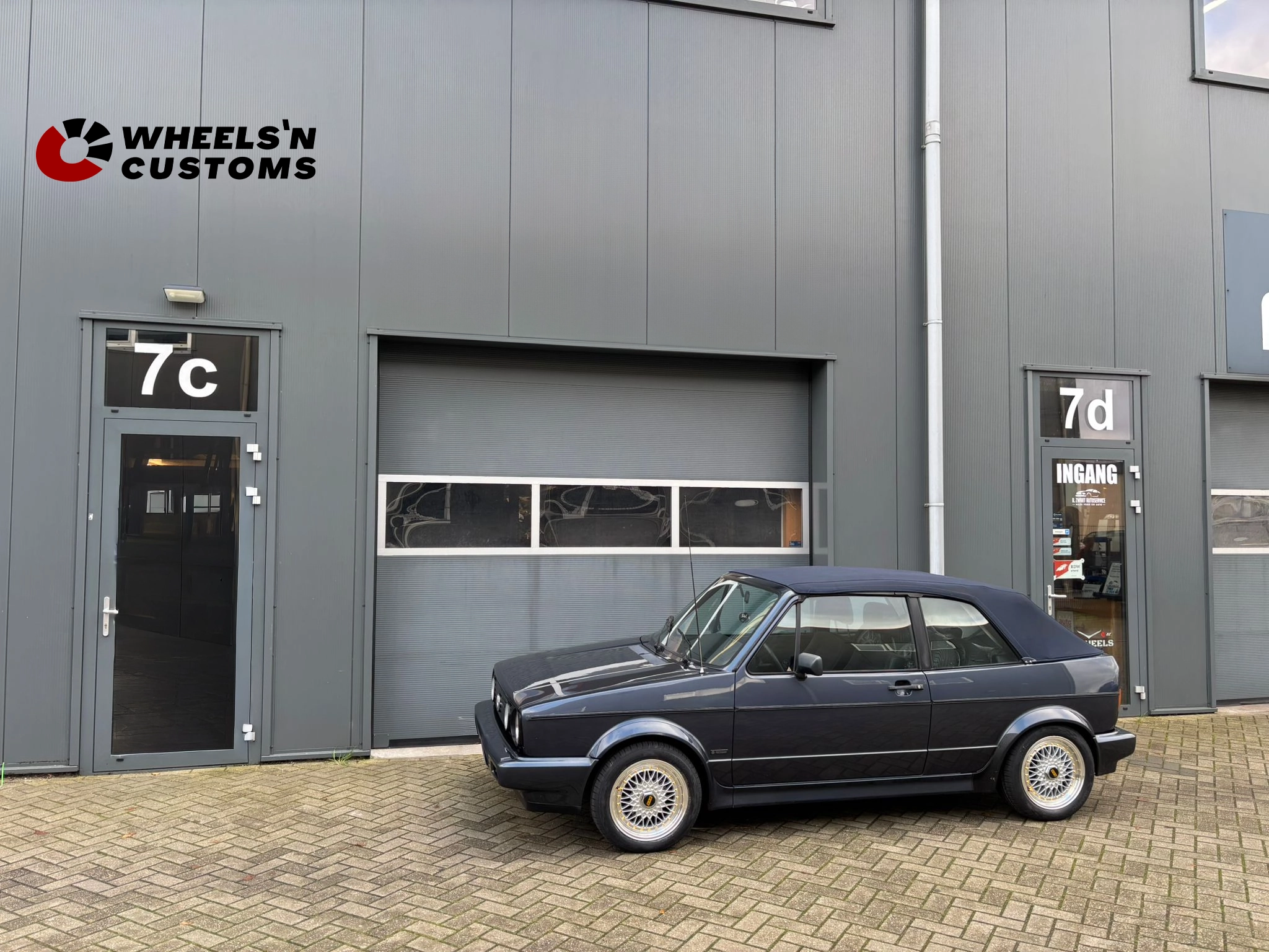 Volkswagen Golf 1 Cabrio - JF Luxury REW032 - Silver Polished