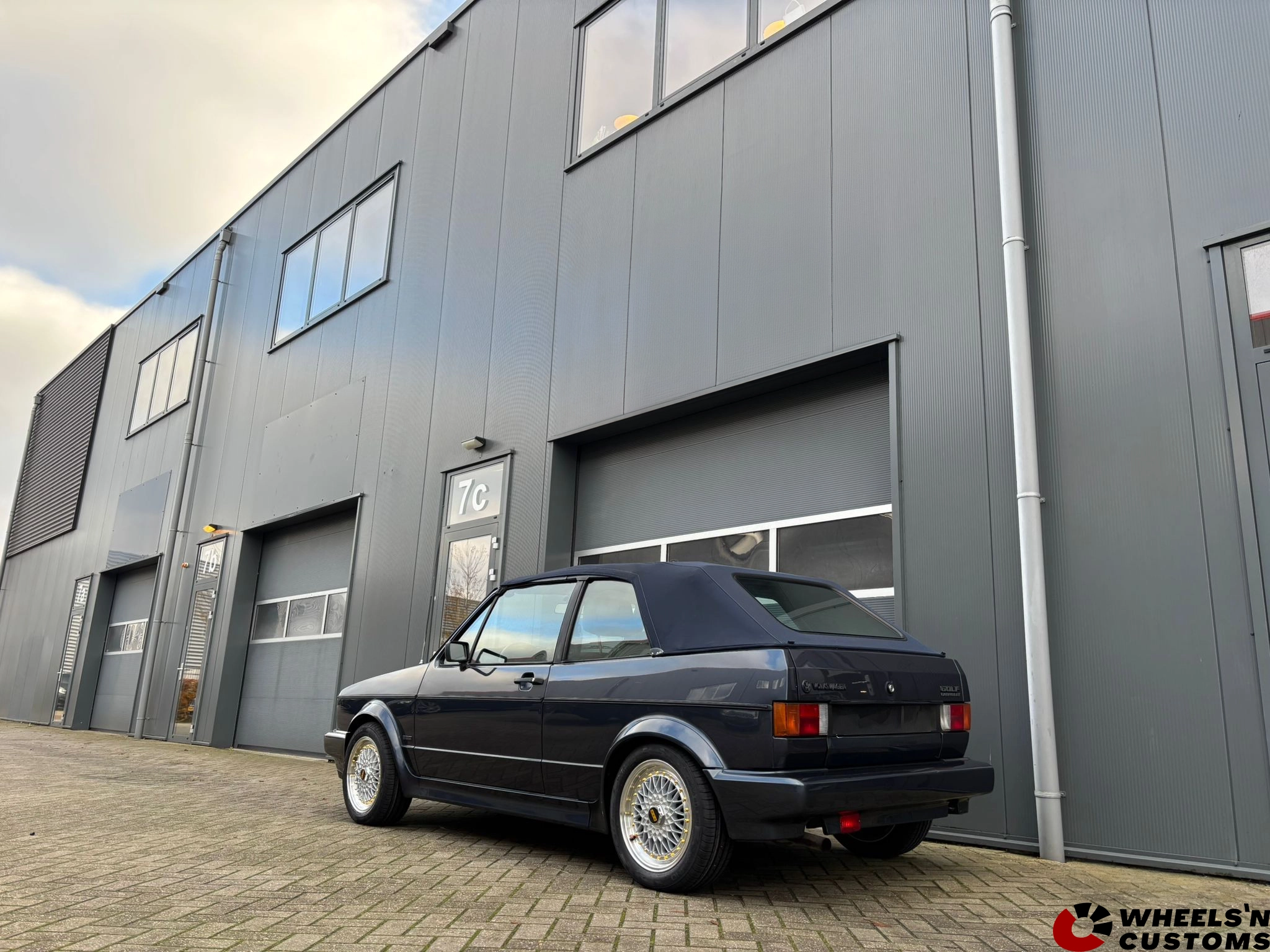 Volkswagen Golf 1 Cabrio - JF Luxury REW032 - Silver Polished