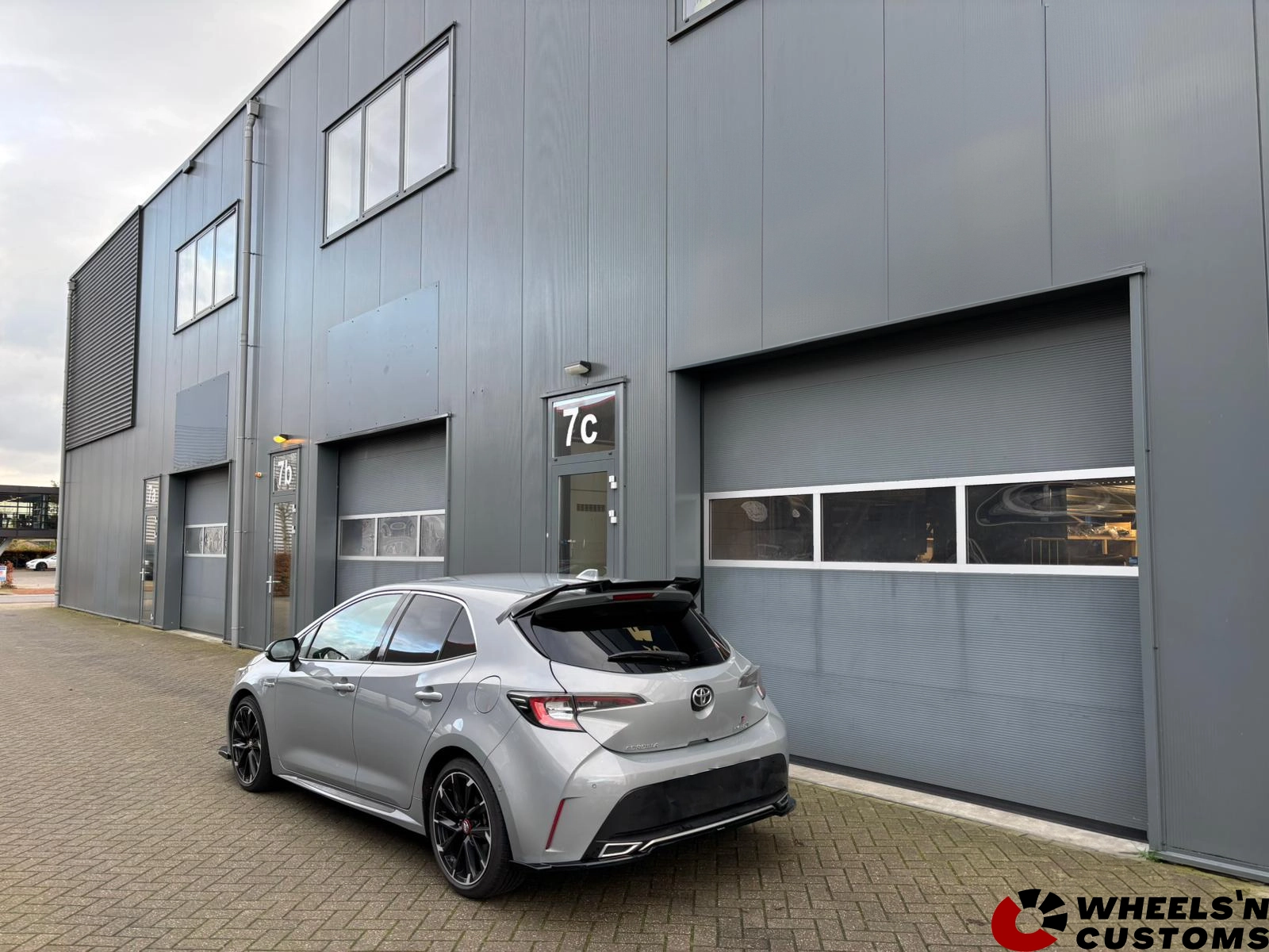 Toyota Corolla voorzien van Maxton Design Onderdelen
