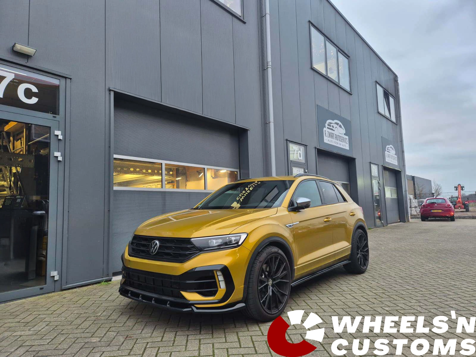 Volkswagen T-Roc MK1 R - Voorzien van Maxton Design onderdelen