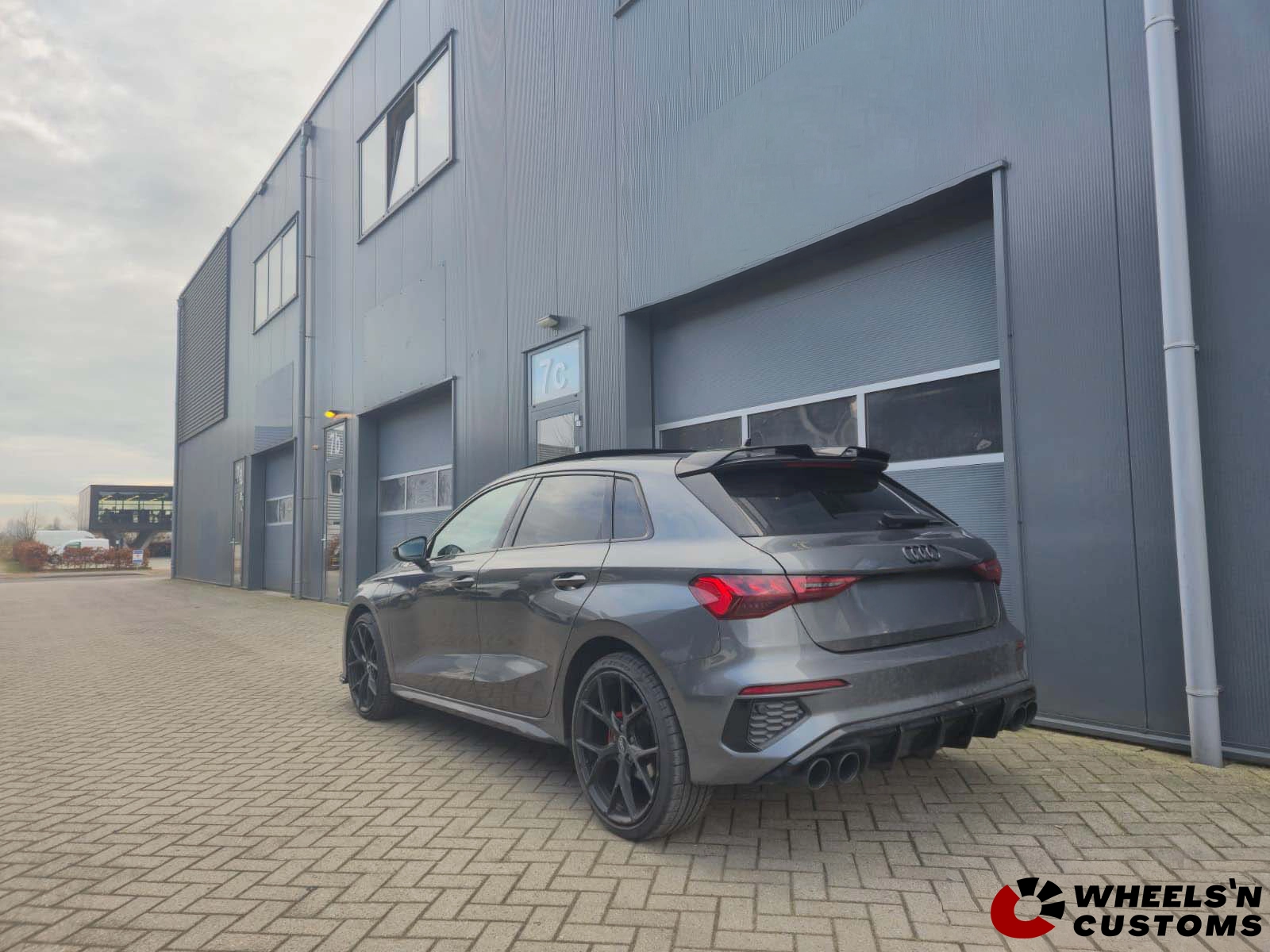 Audi A3 8Y S-Line - Voorzien van Maxton Design onderdelen
