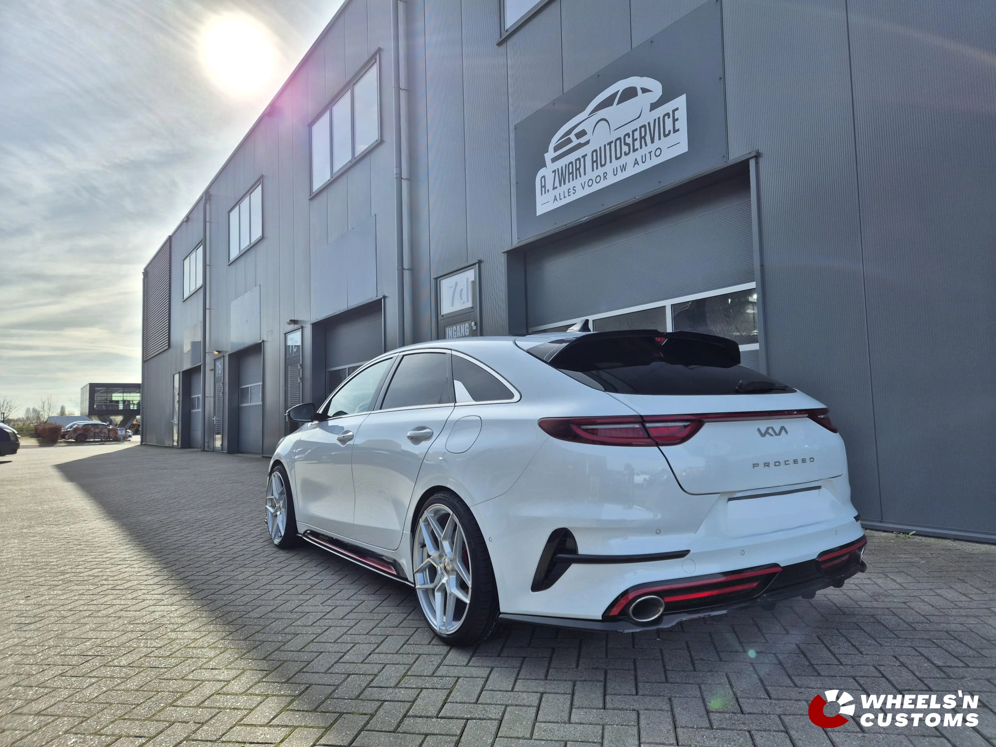 Kia Proceed GT - JR Wheels JR34 19x8.5 ET40 Custom PCD Silver Machined Face
