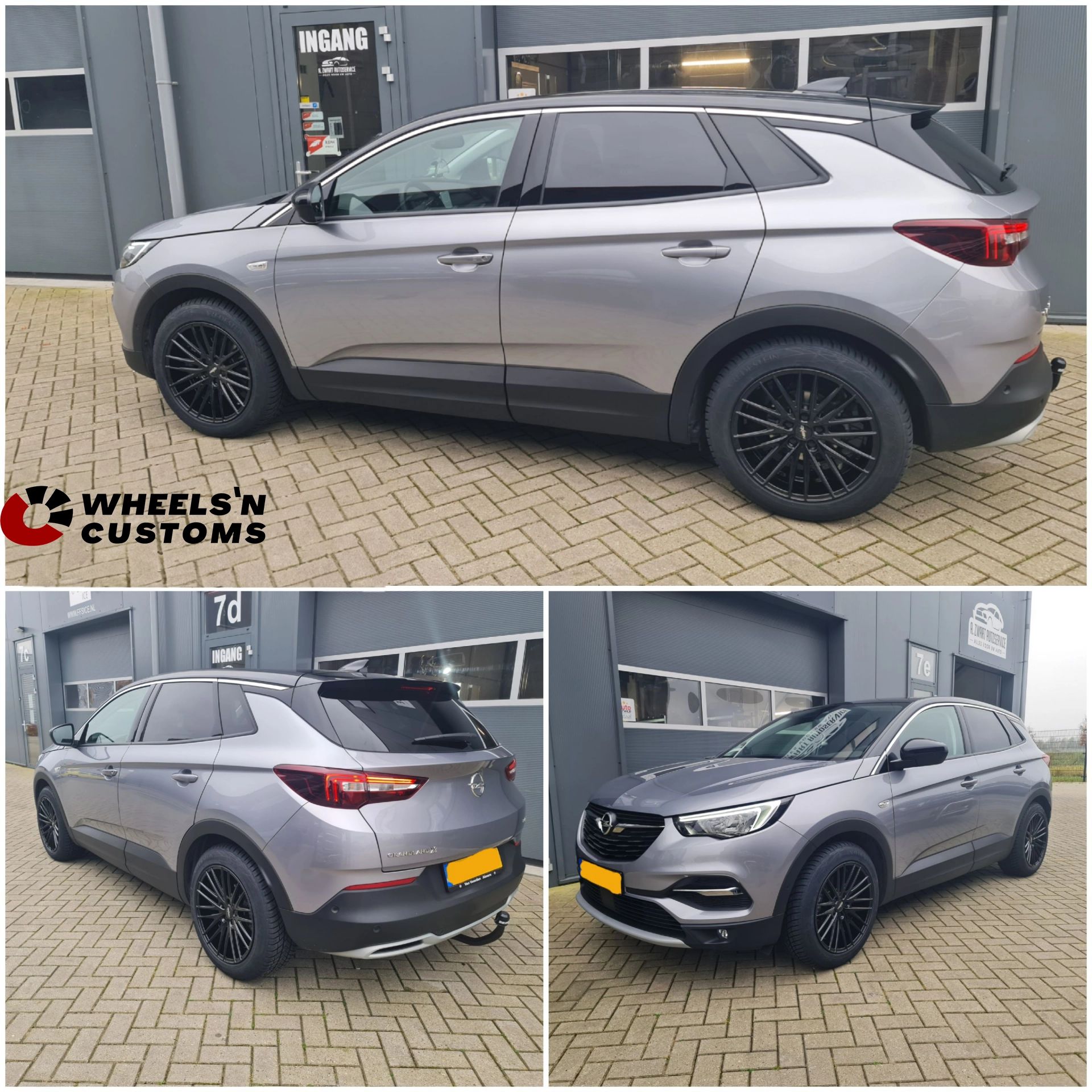 Opel GrandLand X - 18 inch Oxigin 19 Gloss Black - 5x108 8.5J ET45