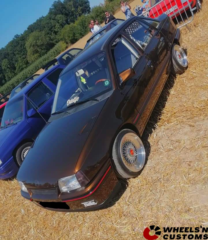Opel Kadett E - 16 inch JF Luxury XB8 - 4x100 8.5J ET15
