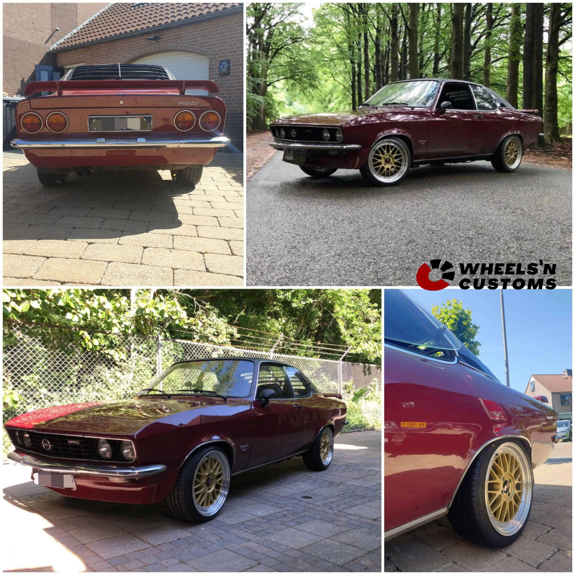 Opel Manta - 17 inch JR23 - 8J ET20