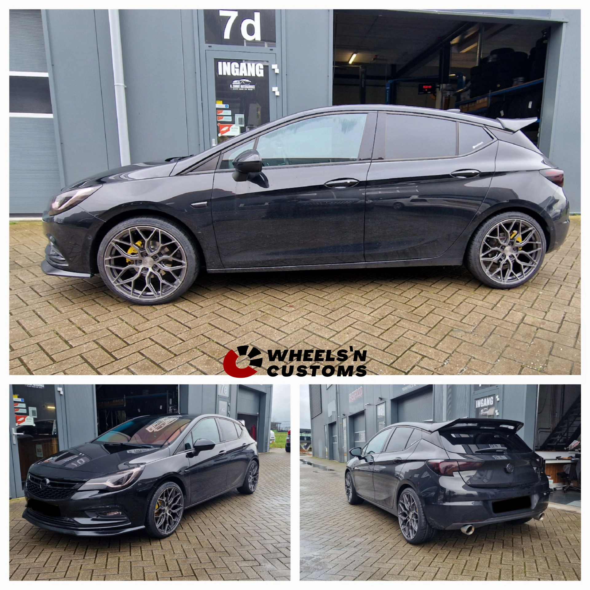 Opel Astra K - 19 inch Riviera RF108 Carbon Grigio - 5x105 8.5J ET40