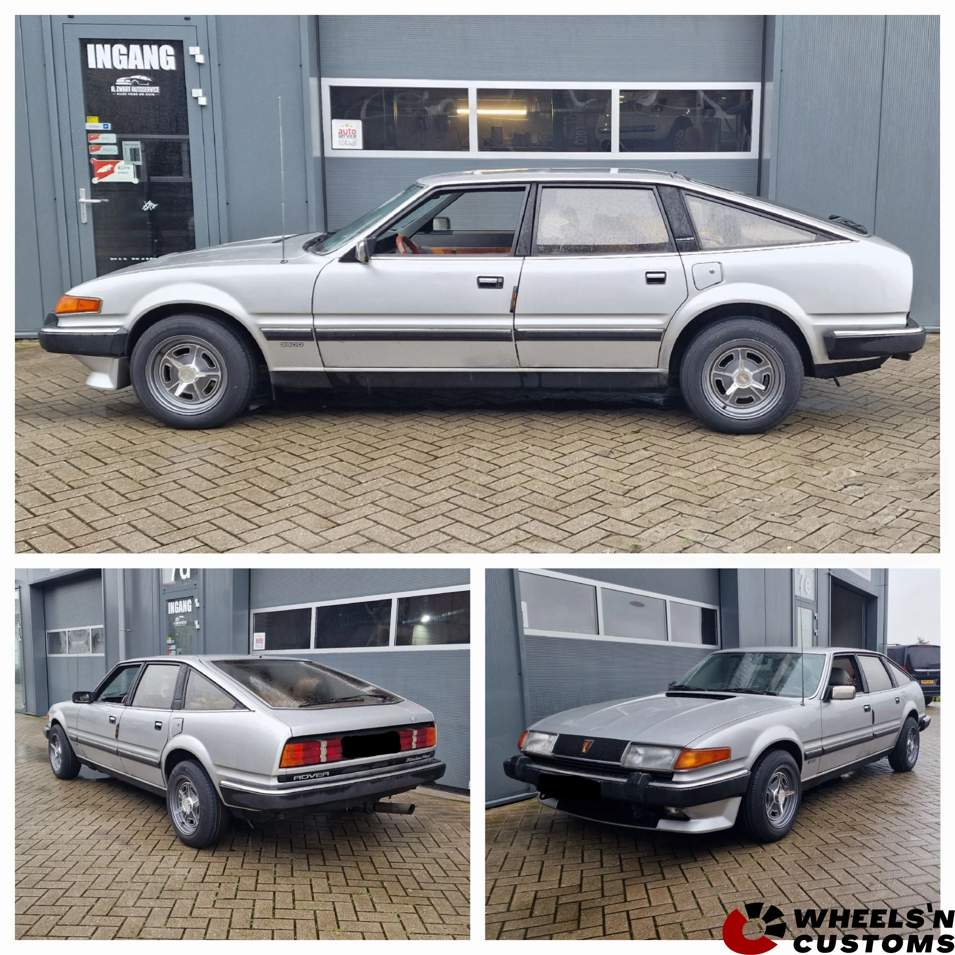Rover 3500 SD1 - 15 inch Amercian Racing Vn502 Grey Machined - 5x127 7J