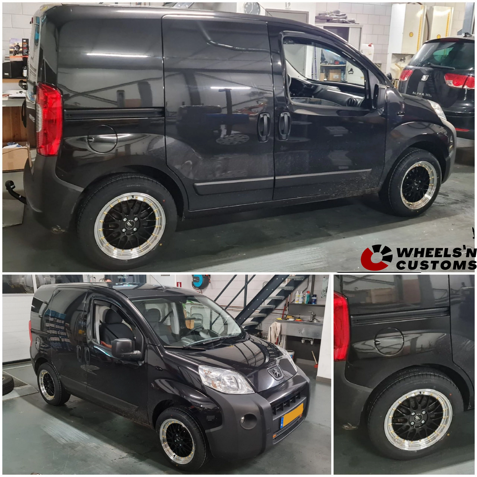 Peugeot Bipper - 16 inch Exclusive Concepts REW - 4x100 7J ET35