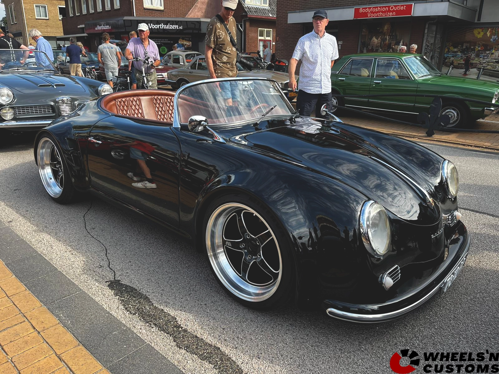 Porsche Speedster - 18 inch Weld Forged Black Milling - 9.5J ET25 + 10.5J ET20