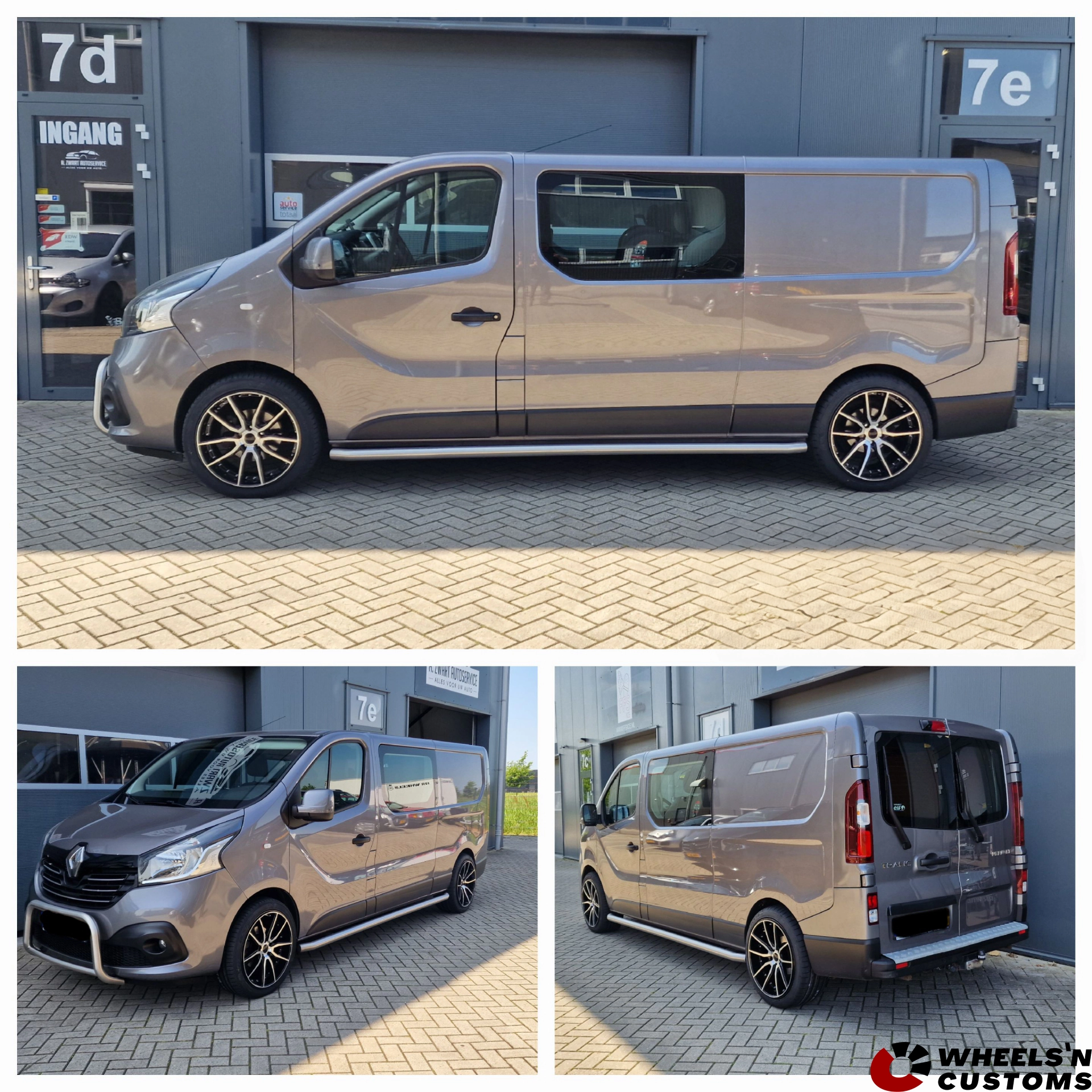 Renault Trafic - 20 inch breedset - 5x114,3 8.5J ET35 + 9.5J ET35
