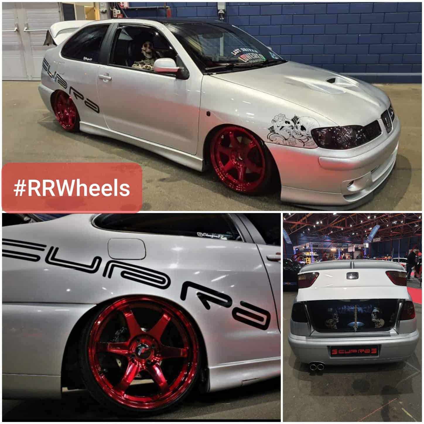 Seat Cordoba Cupra - 17 inch Platinium Red - 4x100 8.0J ET35