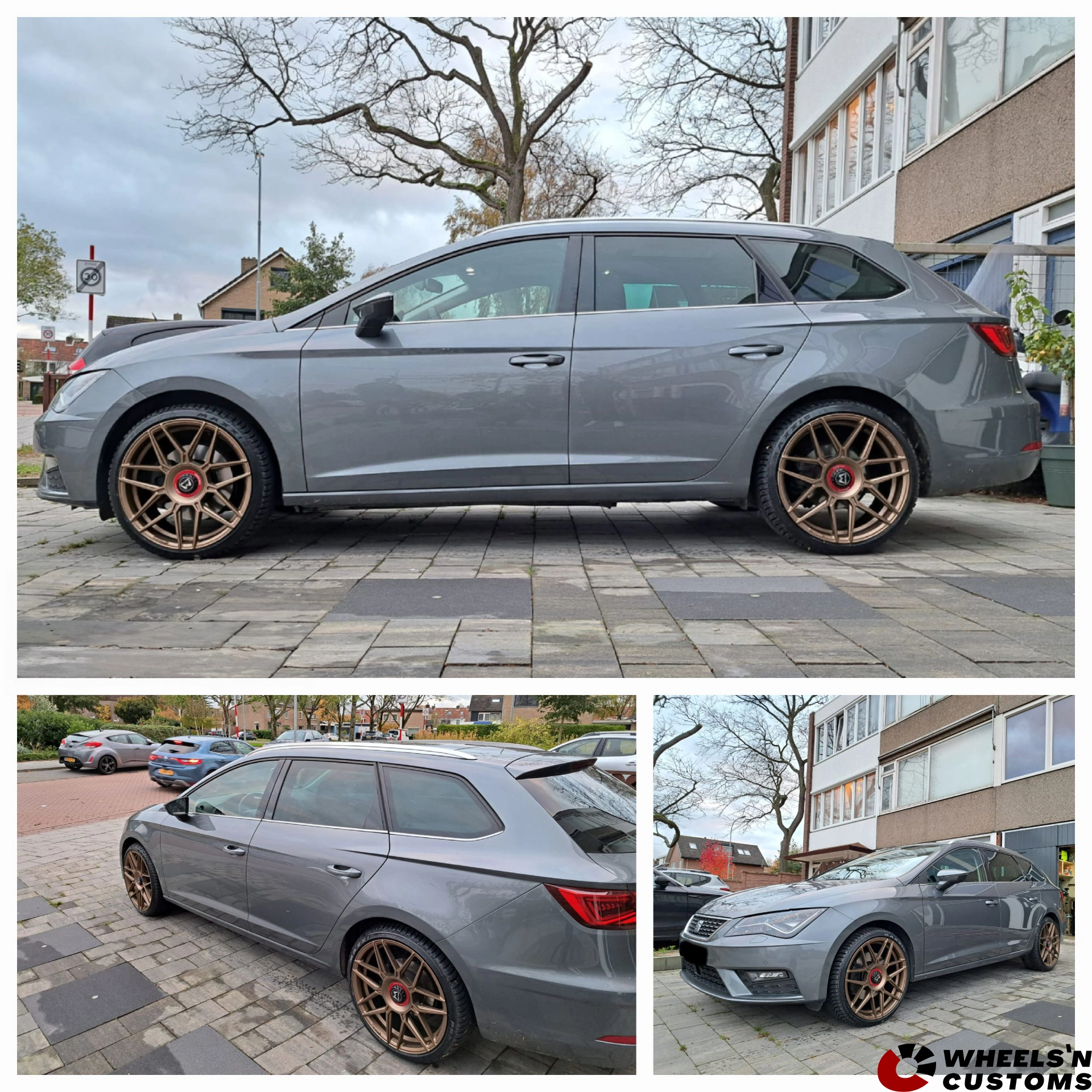Seat Leon FR - 19 inch Motec MCT14 - 5x112 8.5J ET45