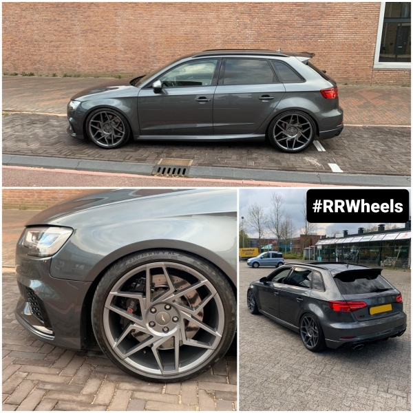 Audi RS3 - 19 inch Veemann VFS27R Gloss Graphite - 5x112 8.5J ET42 