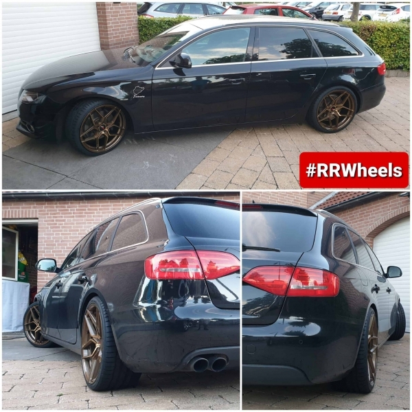 Audi A4 B8 - 19 inch Japan Racing JR34 Bronze - 5x112 8.5J ET40 + 9.5J ET42.