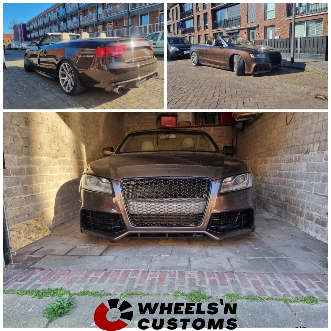 Audi A5 B8 voorzien van Rieger pakket