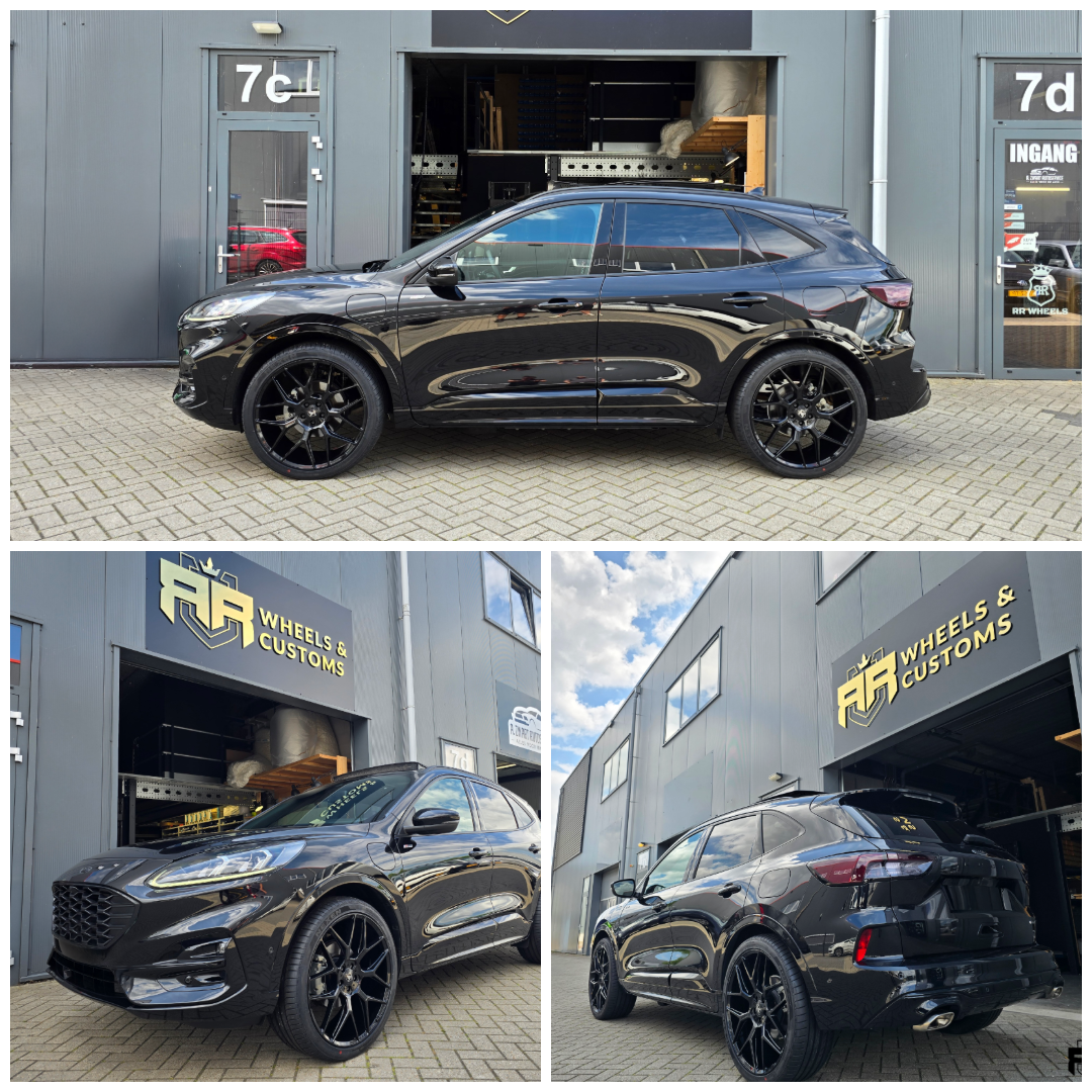 Ford Kuga - 22 inch Asanti Black ABL-27 DYNASTY Gloss black - 9J ET40