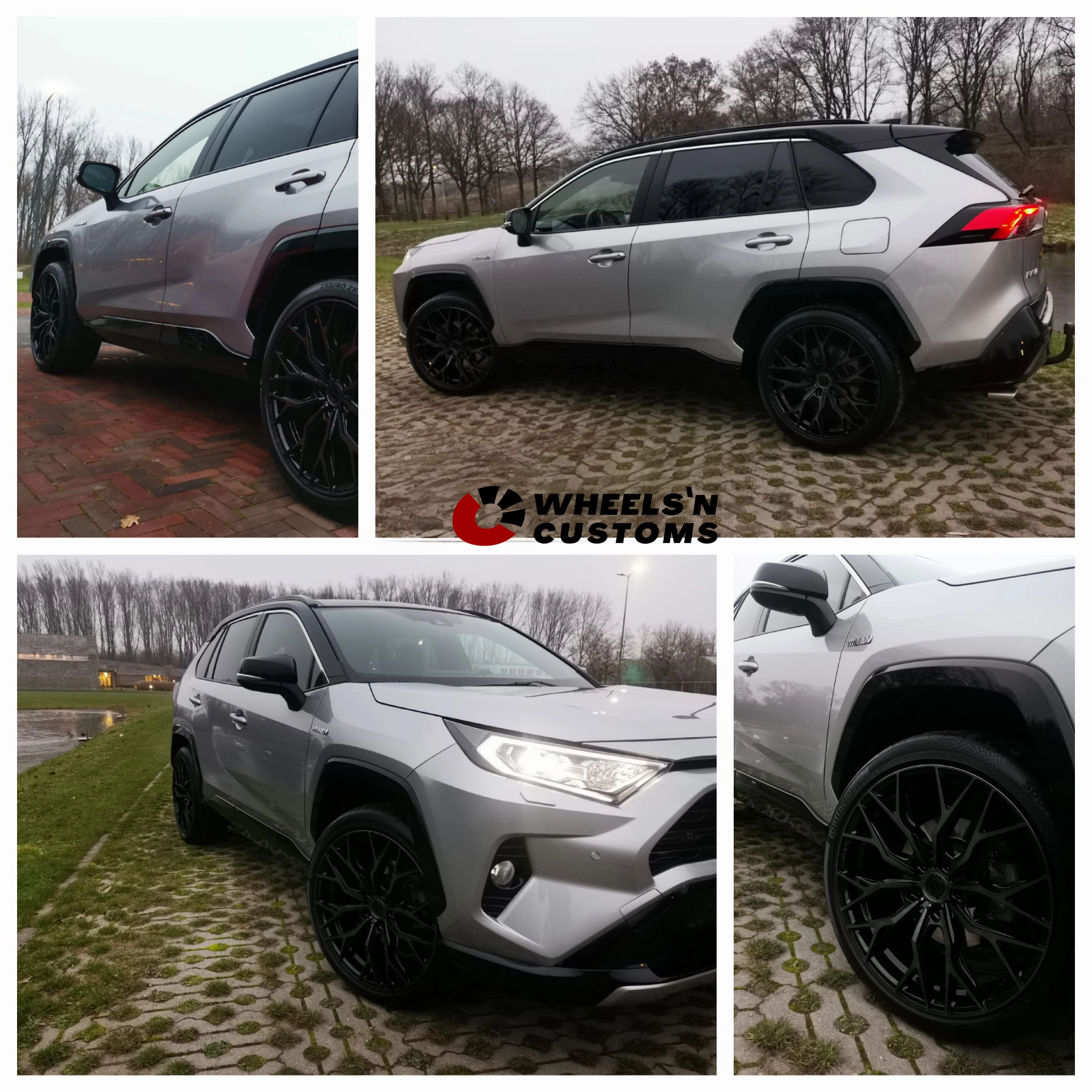 Toyota Rav4 - 21 inch Concaver CVR1 Doubel Tinted Black - 5x114.3 9J ET30