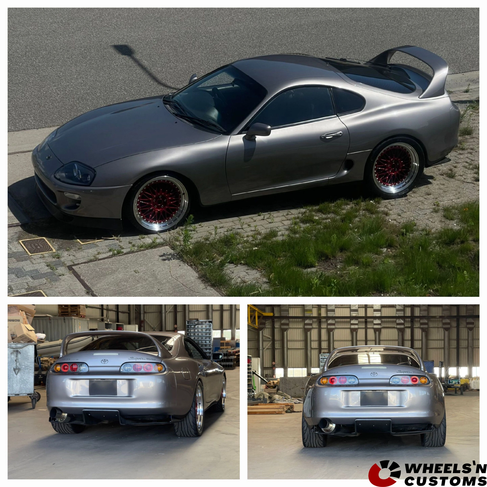 Toyota Supra - 20 inch IWP Custom W883 - 8.5J + 8.5J ET35