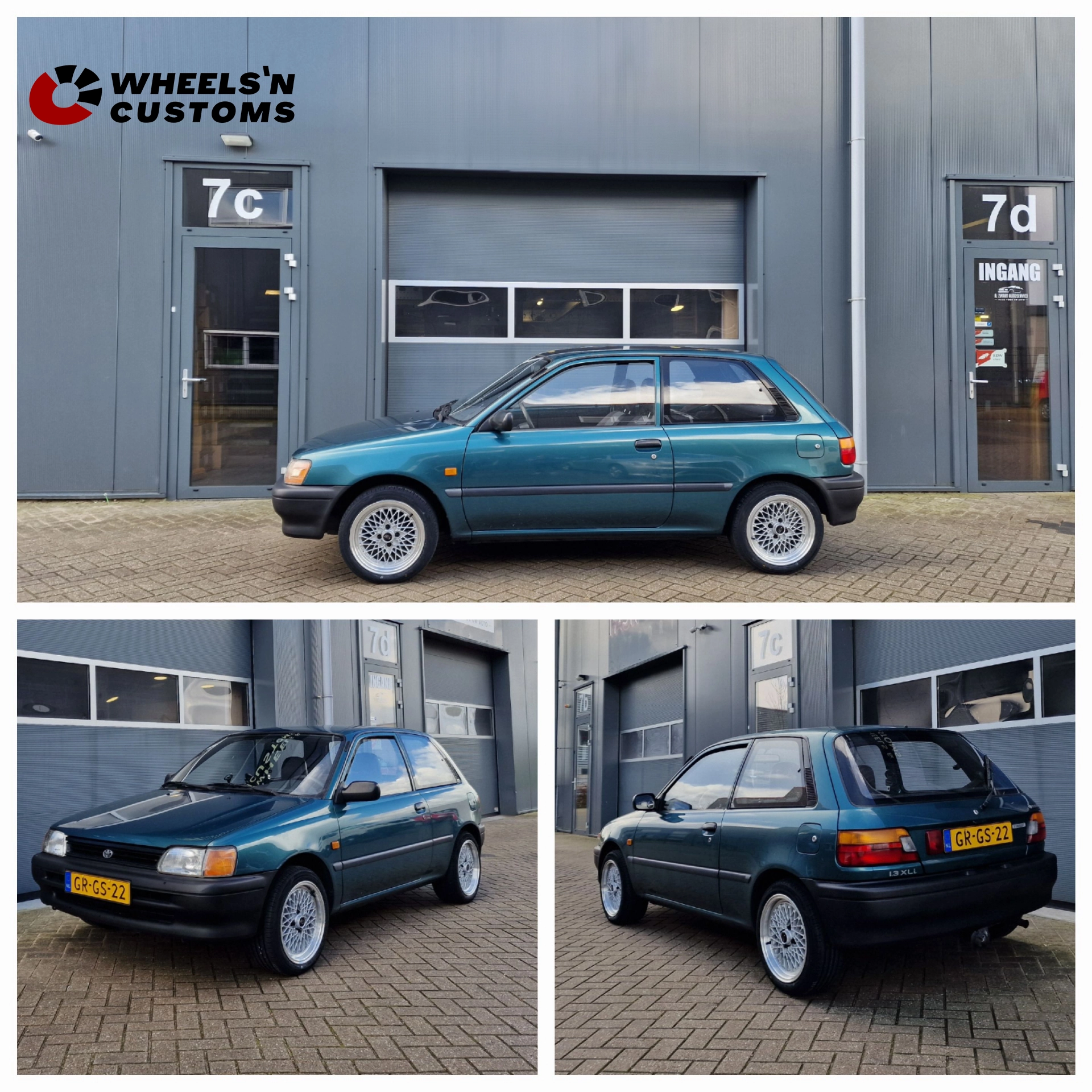 Toyota Starlet - 15 inch Rota Wheels OSMesh - 7J ET30
