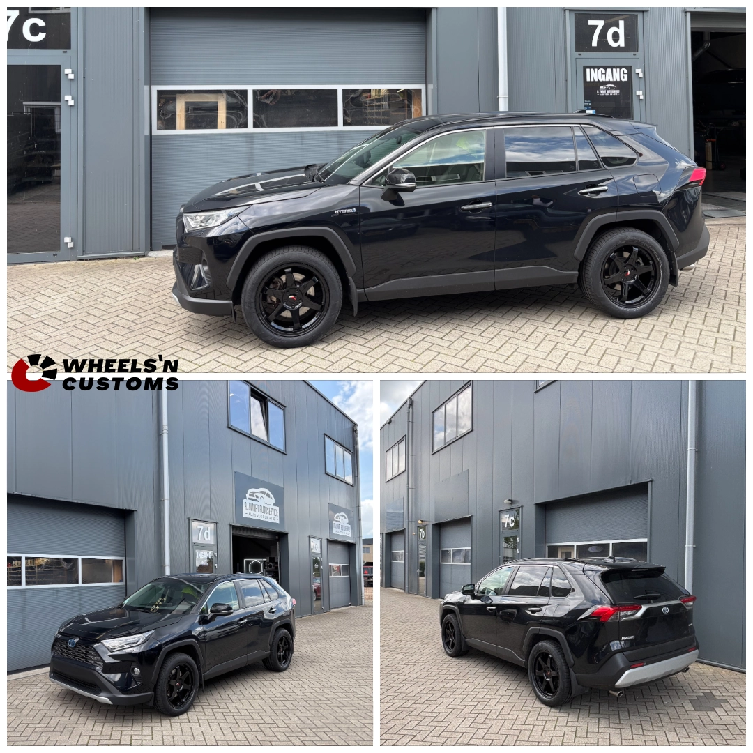 Toyota RAV4 - 19 inch JR Wheels JR3 Gloss Black - 8.5J ET32