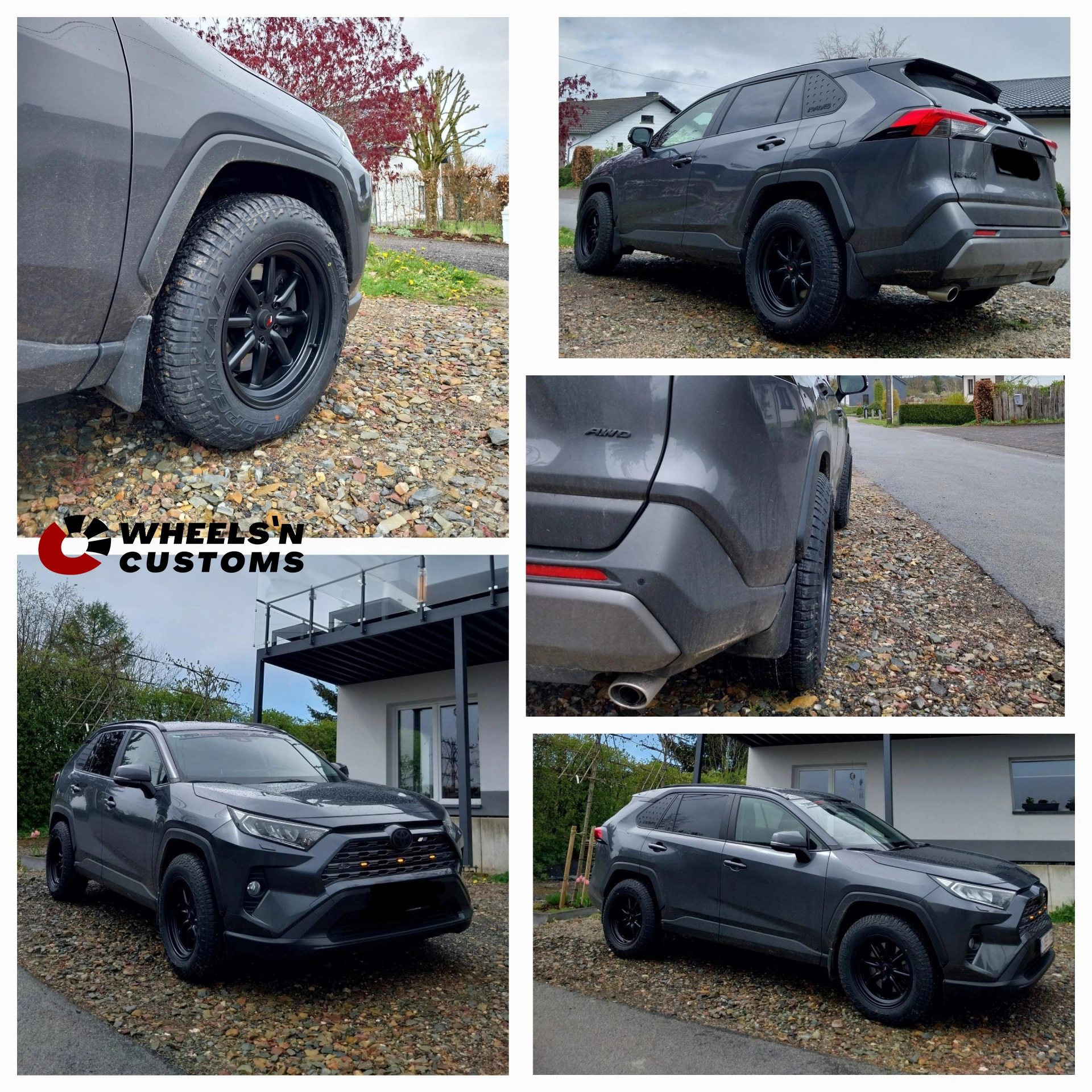 Toyota Rav4 - 17 inch Japan Racing JR19 - 5x114.3 8J