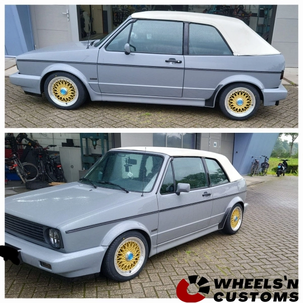 Volkswagen Golf 1 Cabrio - 15 inch Lenso BSX - 7J ET30