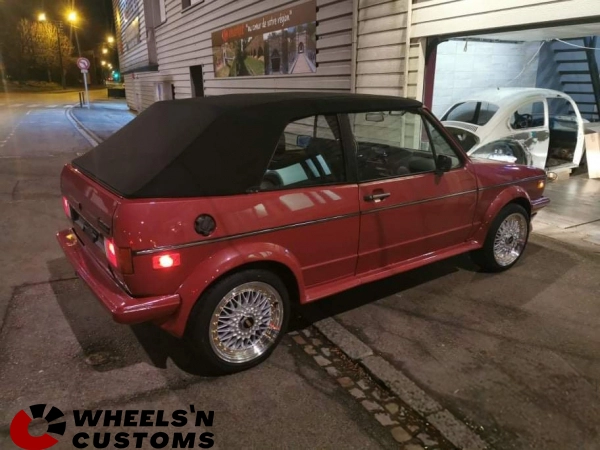 Volkswagen Golf 1 Cabrio - 16 inch JF Luxury REW032 silver Polished - 7J ET30
