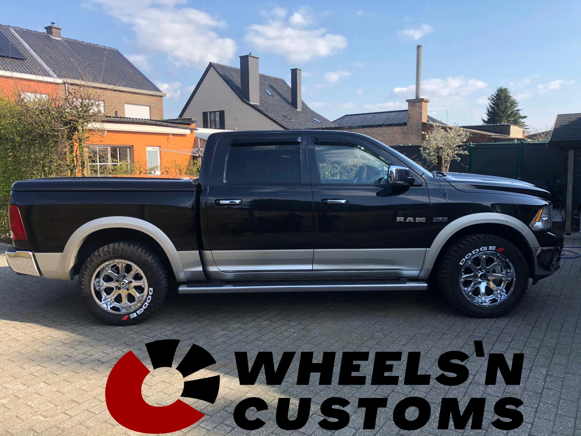 Dodge Ram - 20 inch Lonestar Offroad Bandit chroom - 5x139,7 10J ET25