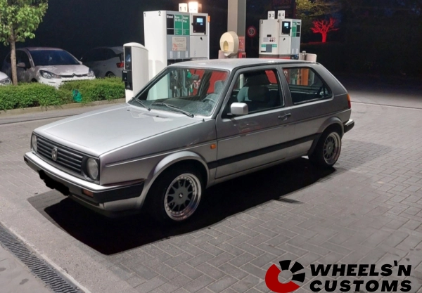 Volkswagen Golf 2 - 15 inch HSR H596 Gun Metal - 4x100 7.5J ET30