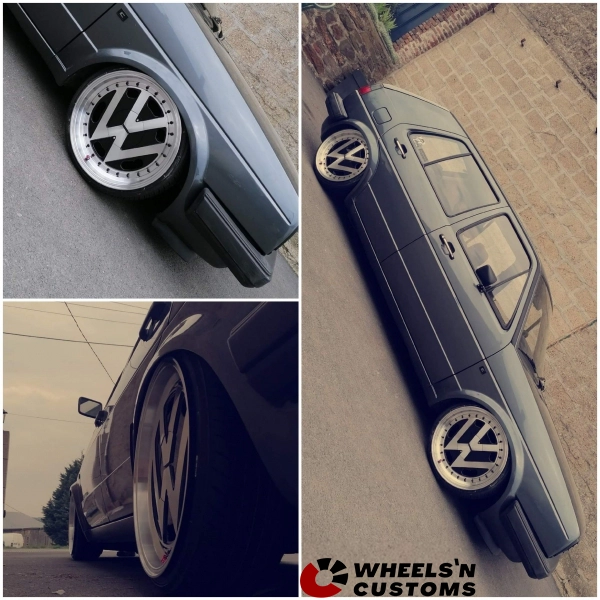Volkswagen Golf 2 - 17 inch VW logos A57 - 7.5J ET30