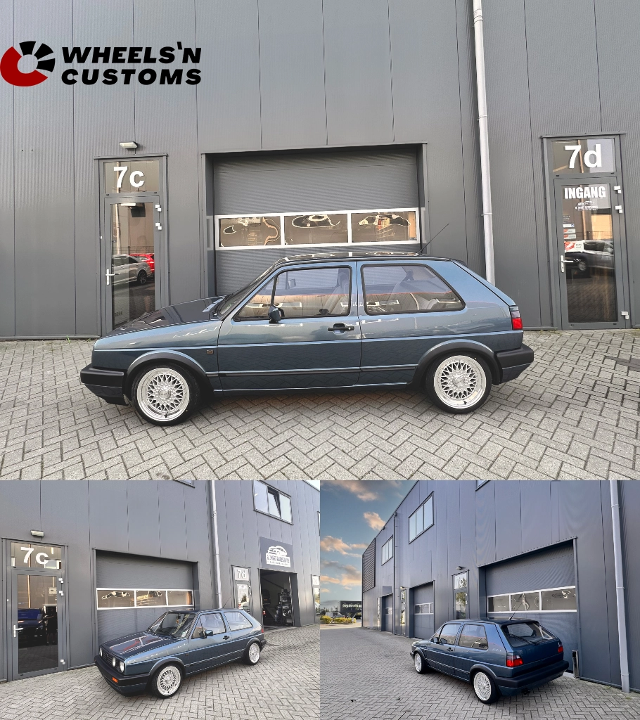 Volkswagen Golf 2 - 16 inch LENSO BSX - 4x100 7.5J ET 35