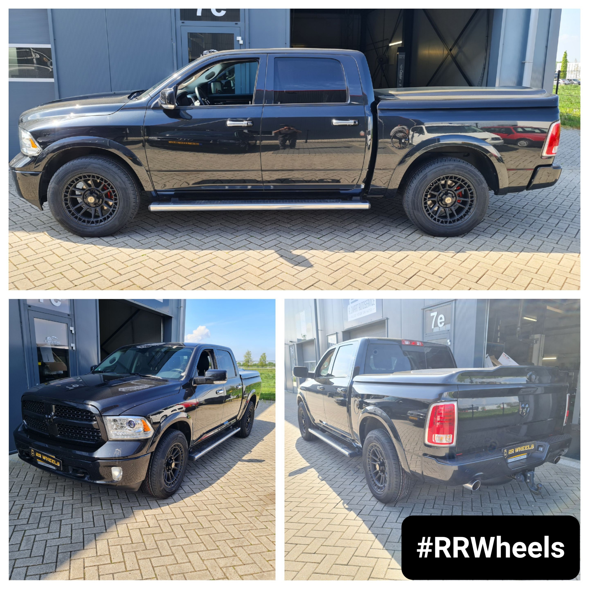 Dodge Ram - 20 inch 4Play 4PS12 Satin Black Wheels - 5x139.7 9J