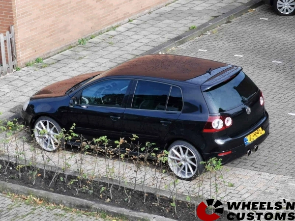 Volkswagen Golf 5 GTI - 19 inch Forzza Breedset - 8.5J ET40 + 9.5J ET42