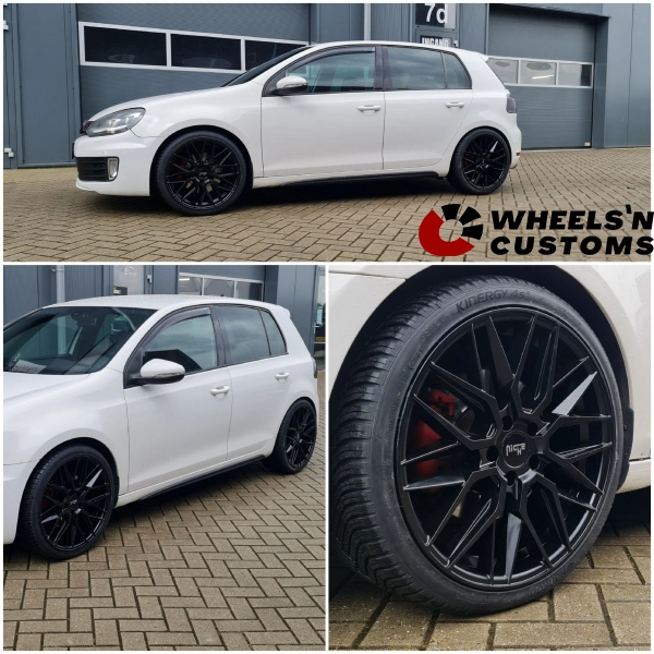 Volkswagen Golf 6 - 19 inch Niche Road Wheels Gamma Matt black - 5x112 8.5J ET42