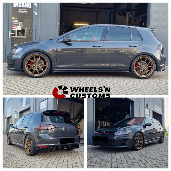 Volkswagen Golf 7 GTI - 19 inch Motec Ultimate Matt Bronze - 8.5J ET45