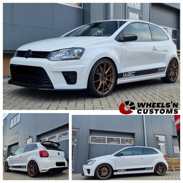 Volkswagen Polo MK5 WRC - 18 inch Motec Ultralight Mat Brons - 5x100 ET40