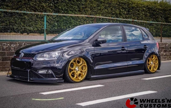Volkswagen Polo MK5 - 17 inch Full gold wheels - 7.5J ET30