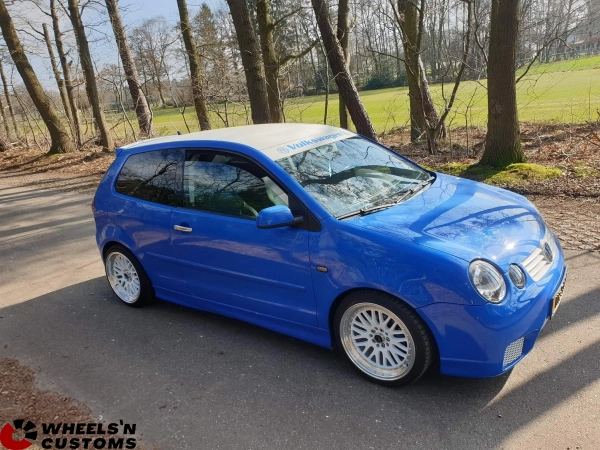 Volkswagen Polo MK4 - 17 inch JNC JNC001 White Machined Lip - 5x100 8J ET25