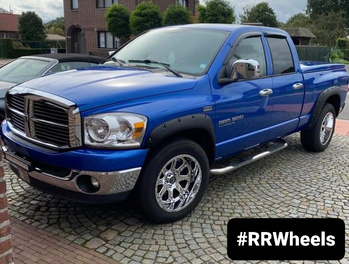 Dodge Ram 1500 - 20 inch Lonestar Offroad Bandit Full chrome - 5x139,7 10J ET25