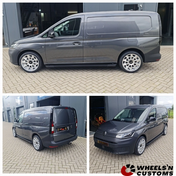 Volkswagen Caddy Cargo - 19 inch Rotiform R124 CVT Gloss Silver - 5x112 8.5J ET45