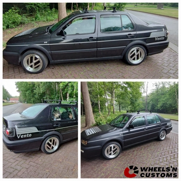 Volkswagen Vento - 16 inch JF Luxe VW logo A58 - 7J ET35