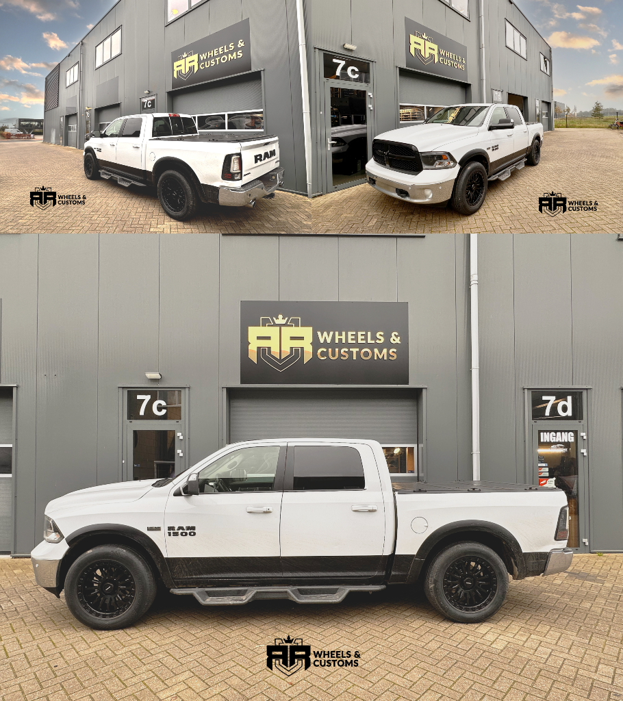 Dodge Ram - 20 inch Kipardo V2802 Matte Black - 5x139.7