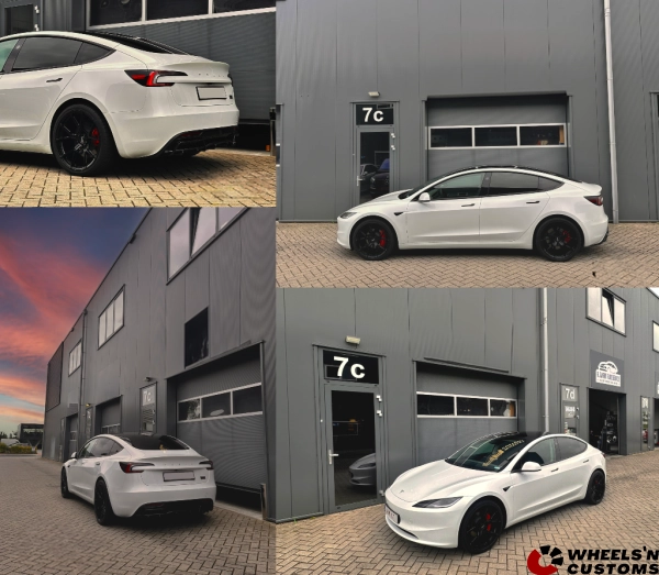 Tesla Model 3 - 20 inch ABS Black - 8.5J + 10.5J ET38
